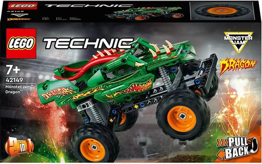 Lego Technic Monster Jam Dragon για 7+ Ετών #42149