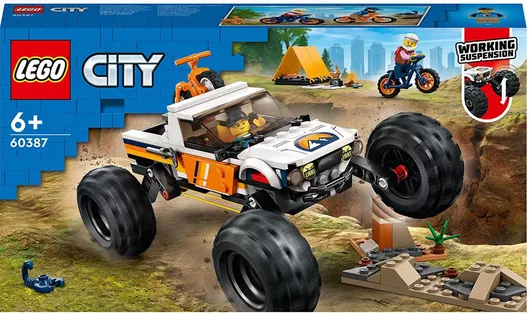 Lego City: 4x4 Off-Roader Adventures για 6+ Ετών #60387