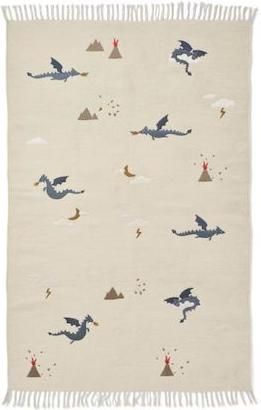 Παιδικό Χαλί Liewood 80x120cm Δράκος
