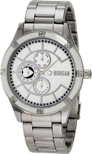 Γυναικείο Ρολόι Morgan M1080S De Toi με Μεταλλικό Μπρασελέ Ασημί
