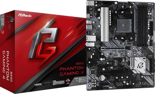Μητρική Κάρτα Asrock B550 Phantom Gaming 4 ATX με AMD AM4 Socket