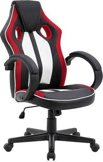 Καρέκλα Γραφείου Zita Plus 01.0281 Δερματίνη 58x70x116cm Μαύρο