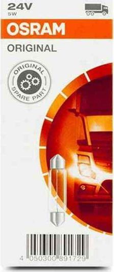 Λάμπες Αυτοκινήτου Osram C5W 24V 5W 10τμχ