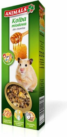 Τροφή Τρωκτικού Animals Στικς με Μέλι για Χάμστερ 2τμχ 140gr