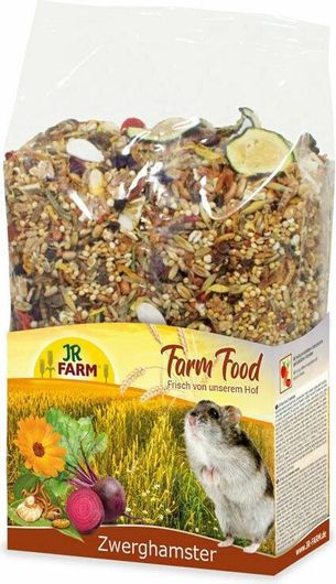 Τροφή Τρωκτικού JR Farm Τροφή για Χάμστερ Νάνους 500gr