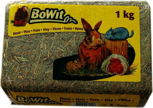 Τροφή Τρωκτικών Χόρτα για Ινδικό Χοιρίδιο Κουνέλι & Χάμστερ Bowit 1kg