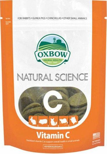 Τροφή Τρωκτικού Oxbow Συμπλήρωμα Διατροφής Vitamin C 120g