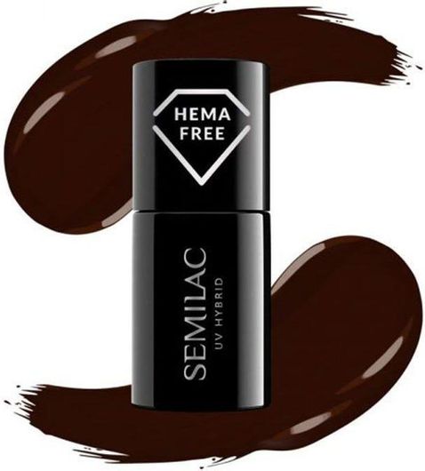 Ημιμόνιμο Βερνίκι Νυχιών Semilac Wooden Brown 419 7ml Καφέ