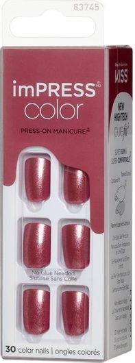 Tips Νυχιών Kiss imPRESS Press-on Manicure Peanut Pink