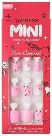Ψεύτικά Νύχια Kiss imPRESS Mini Press-On Ροζ