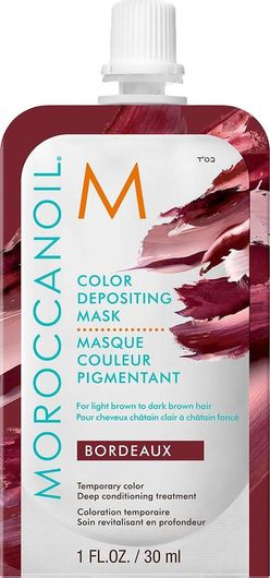 Moroccanoil Color Depositing Mask Travel Size Color Mask Bordeaux 30ml