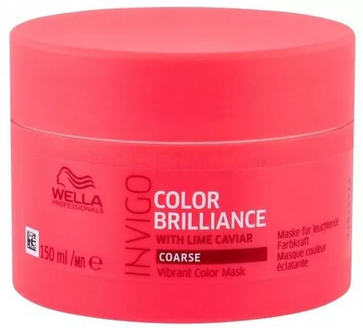 Μάσκα Μαλλιών Wella Color Brilliance Coarse για Προστασία Χρώματος 150ml