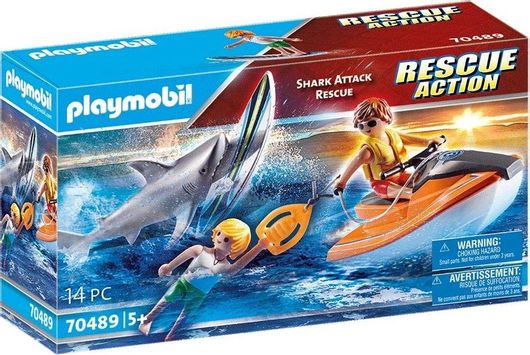 Playmobil Action Shark Attack Rescue για 5 ετών