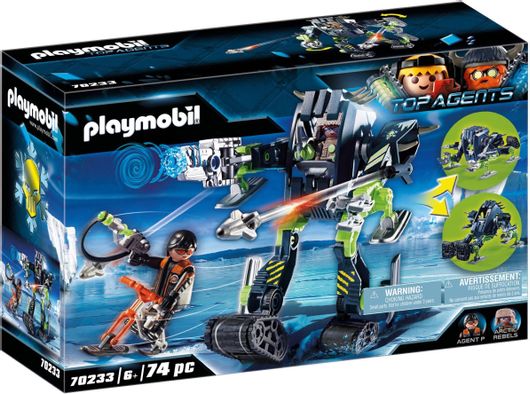 Playmobil Top Agents Arctic Rebels Ice Robot για 6+ Ετών #70233