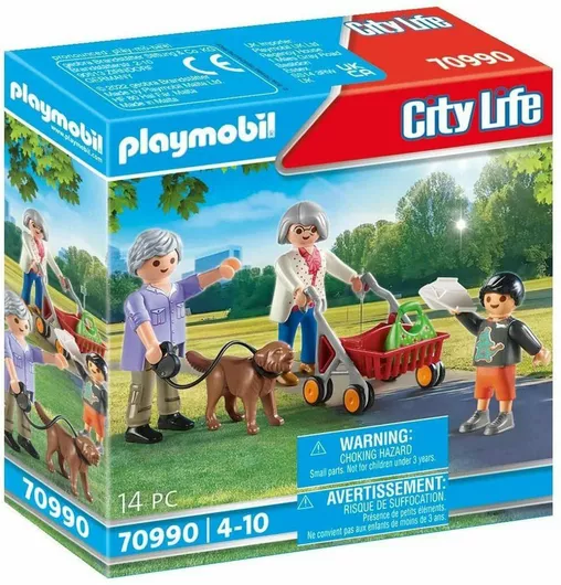 Playmobil City Life Παππούς & Γιαγιά με Εγγονάκι για 4+ Ετών