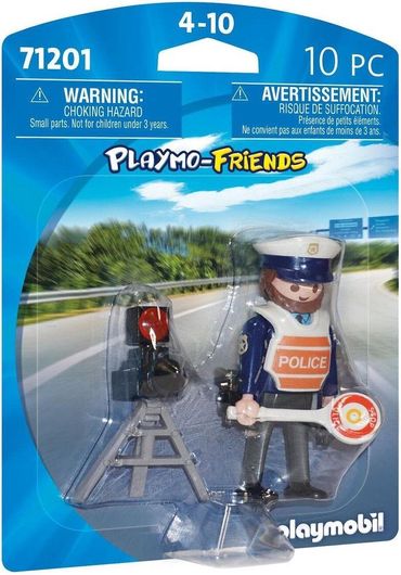 Playmobil Playmo-Friends Τροχονόμος για 4-10 ετών