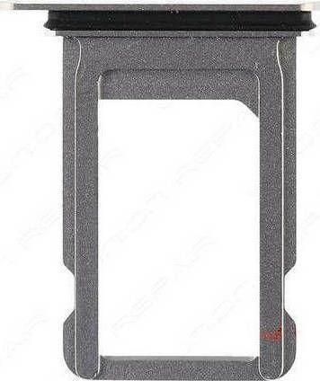 Βάση Κάρτας Sim Type A 22323 Type A Ασημί για iPhone X