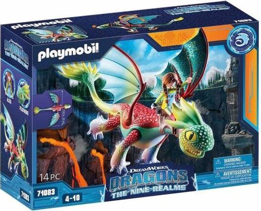 Playmobil Dragons The Nine Realms - Feathers και Alex για 4-10 ετών