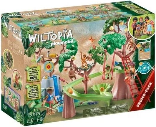 Playmobil Wiltopia Παιδική Χαρά Στην Τροπική Ζούγκλα για 4+ Ετών #71142