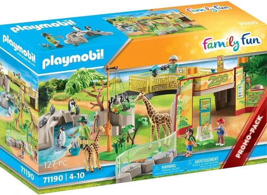 Playmobil Family Fun Ζωολογικός Κήπος για 4+ Ετών