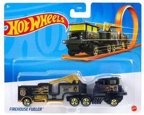 Φορτηγό Mattel Hot Wheels Track Stars Firehouse Fueler για 3+ Ετών