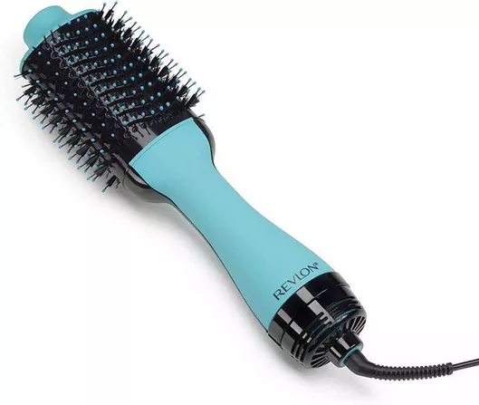 Revlon Hair Dryer Curler Κεραμική Ηλεκτρική Βούρτσα με Αέρα για Ίσιωμα 1100W