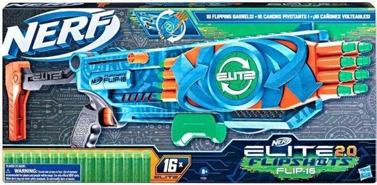Nerf Hasbro Εκτοξευτής Flip 16 Elite 2.0 για 8+ Ετών