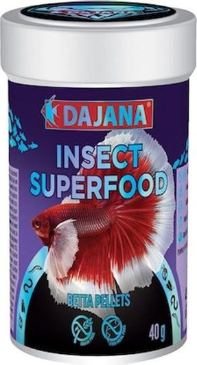 Τροφή Dajana Insect Super Food Betta Pellets για Μονομάχους 100ml