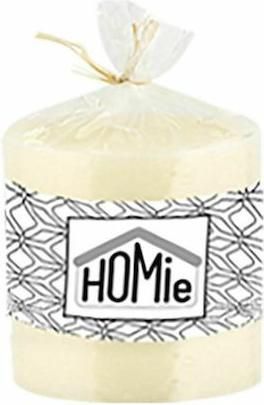 Αρωματικό Κερί HOMie 5788 7x7.5cm Εκρού