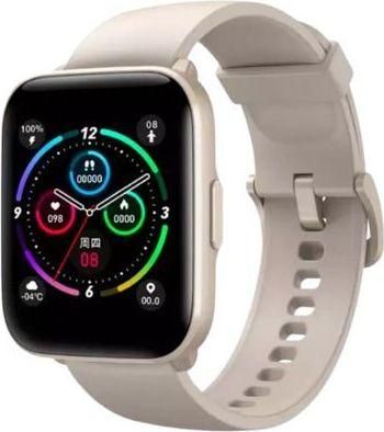 Mibro C2 Αδιάβροχο Smartwatch με Παλμογράφο White