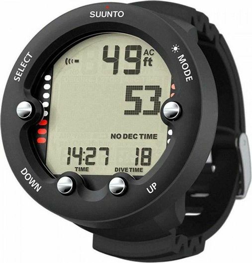 Ρολόι Κατάδυσης Suunto SS021645000 Zoop Novo Μαύρο
