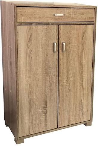 Ξύλινη Παπουτσοθήκη με 5 Ράφια 60x30x95cm