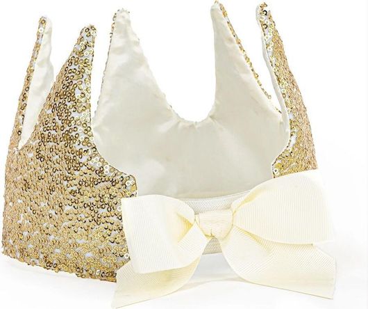Αποκριάτικο Αξεσουάρ Gracious Gold Sequins Crown