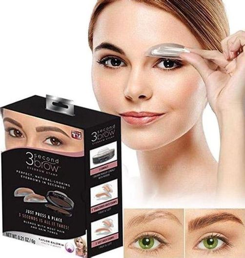 Stencils Φρυδιών As Seen On TV 3 Second Eyebrow Taupe Brown 3τμχ