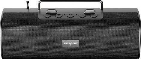Ηχείο Bluetooth Zealot S40 10W με Ραδιόφωνο Μαύρο