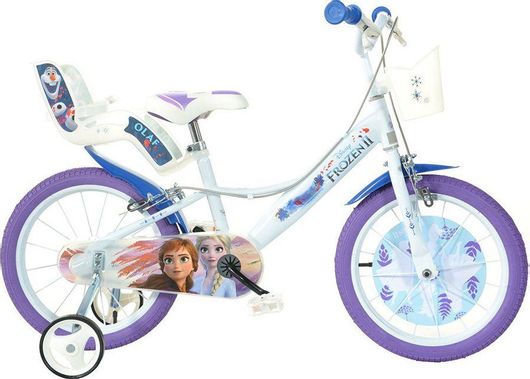 Παιδικό Ποδήλατo Dino Bikes Frozen ΙΙ 16" BMX Λευκό