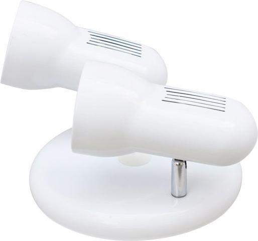 Σποτ Οροφής Aca Lighting SMU632PW Διπλό με Ντουί E27 Λευκό