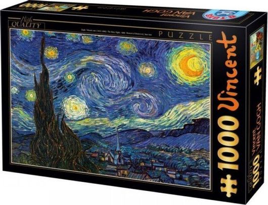 Puzzle Van Gogh The Starry Night 2D 1000 Κομμάτια