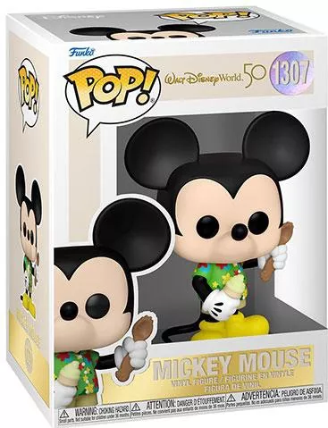 Funko Pop! Walt Disney World 50th Anniversary - Mickey Mouse Aloha 1307