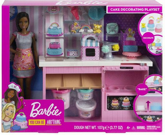Σετ Barbie Ζαχαροπλαστείο για 4+ Ετών με Τυχαία Επιλογή Σχεδίου