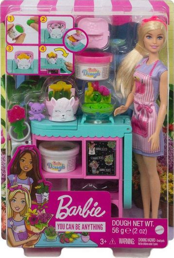 Σετ Barbie Mattel Flower Shop για 3+ Ετών