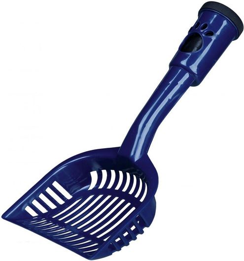 Φτυαράκι Τουαλέτας Γάτας Trixie με Θήκη για Σακούλες Medium Τυχαία Επιλογή Χρώματος