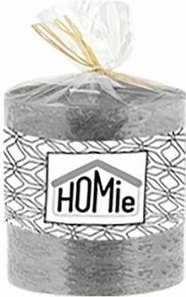 Αρωματικό Κερί HOMie 5788 7x7.5εκ. Γκρι 