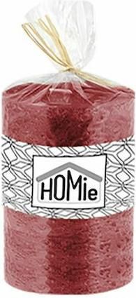 Αρωματικό Κερί HOMie 5789 7x10εκ. Μπορντό 
