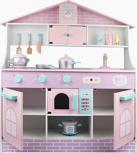 Παιδική Κουζίνα Zita Toys Ξύλινη για 3+ Ετών