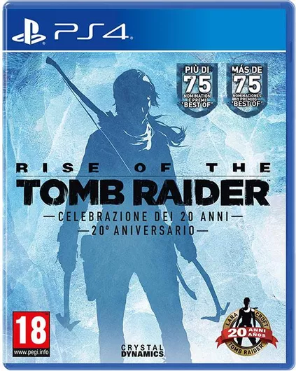 Rise of the Tomb Raider 20 Year Celebration Edition - PS4 Game