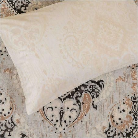 Σετ Μαξιλαροθήκες Melinen Quarda 50x70cm Μαύρο