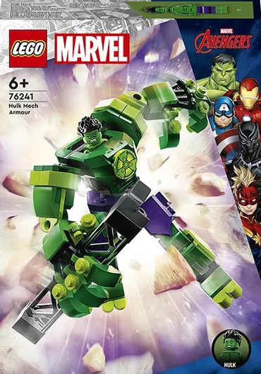 Lego Super Heroes: Hulk Mech Armor για 6+ Ετών #76241