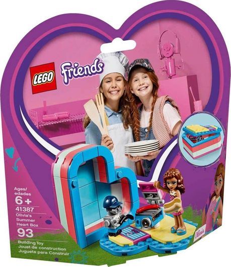 Lego Friends Olivia's Summer Heart Box για 6+ ετών