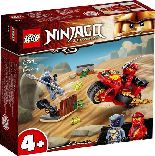 Lego Ninjago Kai's Blade Cycle για 4+ ετών #71734